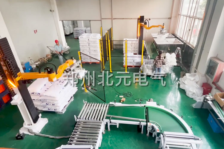 Shanghai Juke-50k0g-palletizing+unpacking